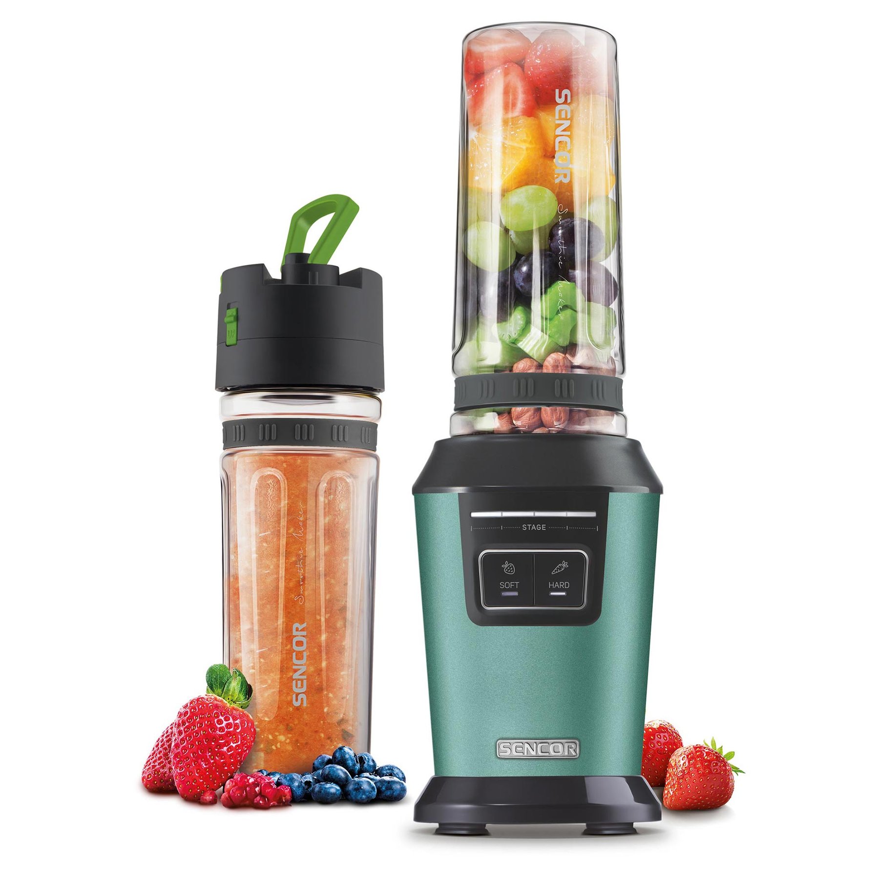 Smoothie machine Sencor SBL 7171GR, automatic, 800 W
