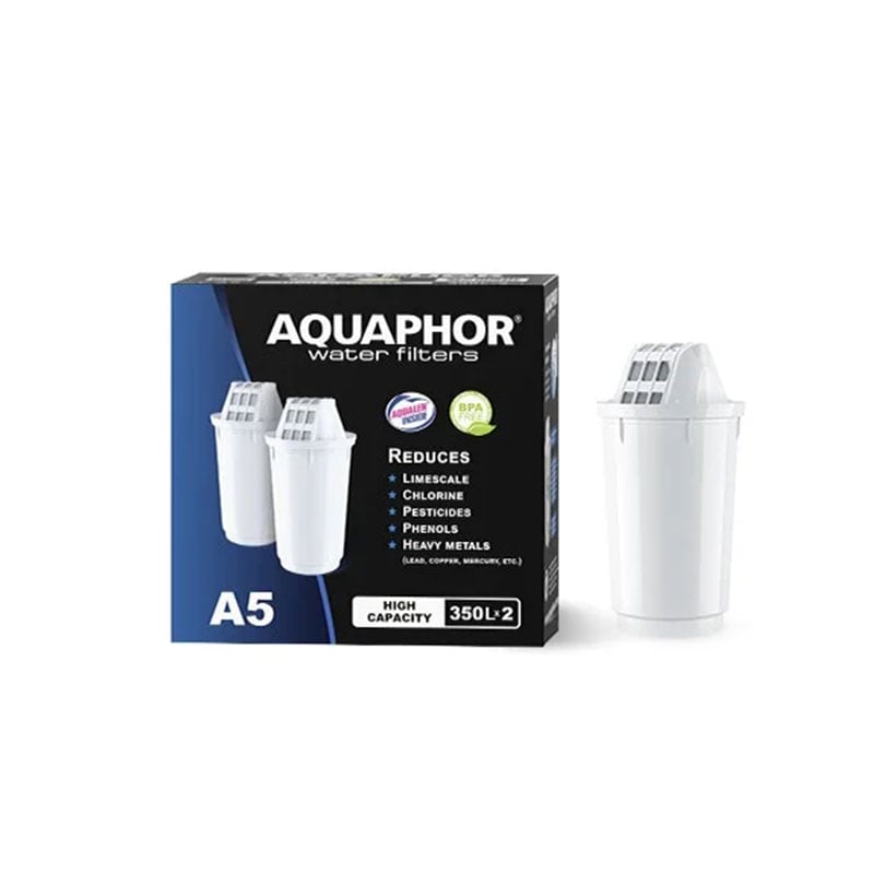 Aquaphor A5 water filter, 350 L, 2 pieces