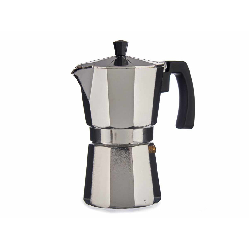 Coffeemaker Kinvara, aluminium, with handle, for 3 cups