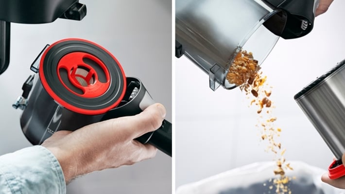 Прахосмукачка Bosch Unlimited 7 ProAnimal BBS711ANM, акумулаторна, червена