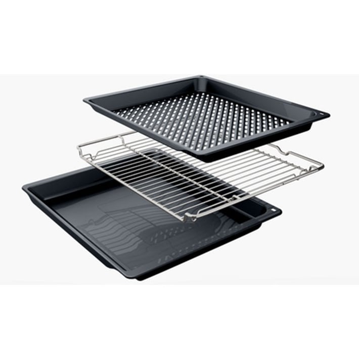 Фурна Bosch HBG539EB3, за вграждане, 60 х  cm, черна