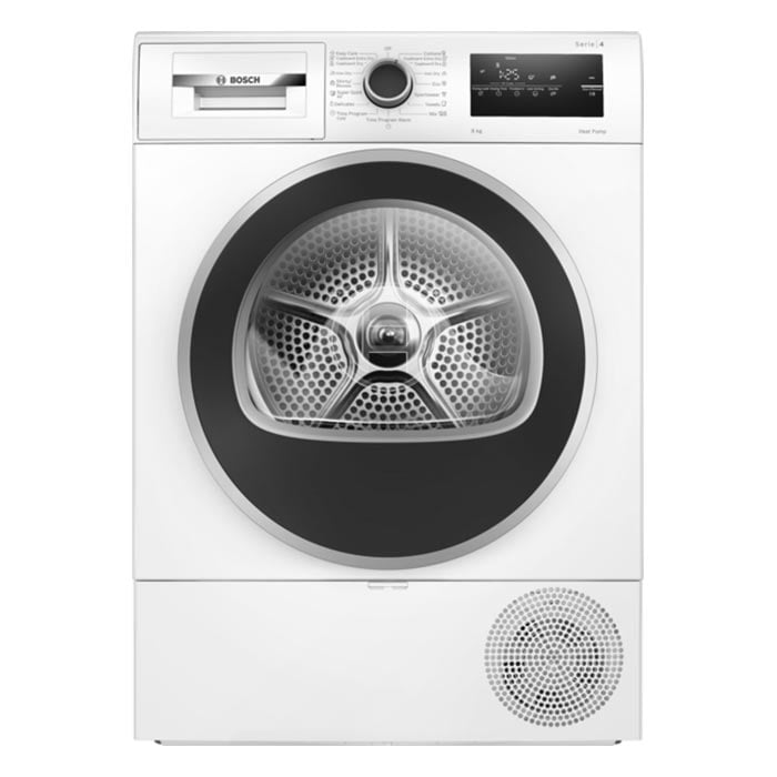 Dryer Bosch WTH8520BBY, series 4, 8 kg, white, class D