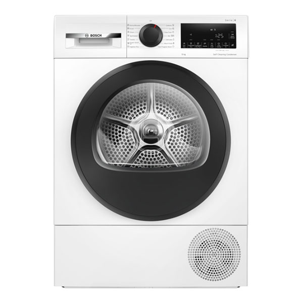 Bosch WQG24501BY tumble dryer, Series 6, heat pump, 9 kg