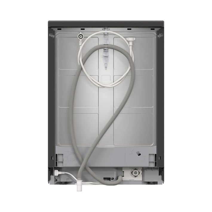 Съдомиялна машина Bosch SMS4EMC06E, свободностояща, серия 4, със защита от отпечатъци, за 14 комплекта, 60 cm, черен инокс