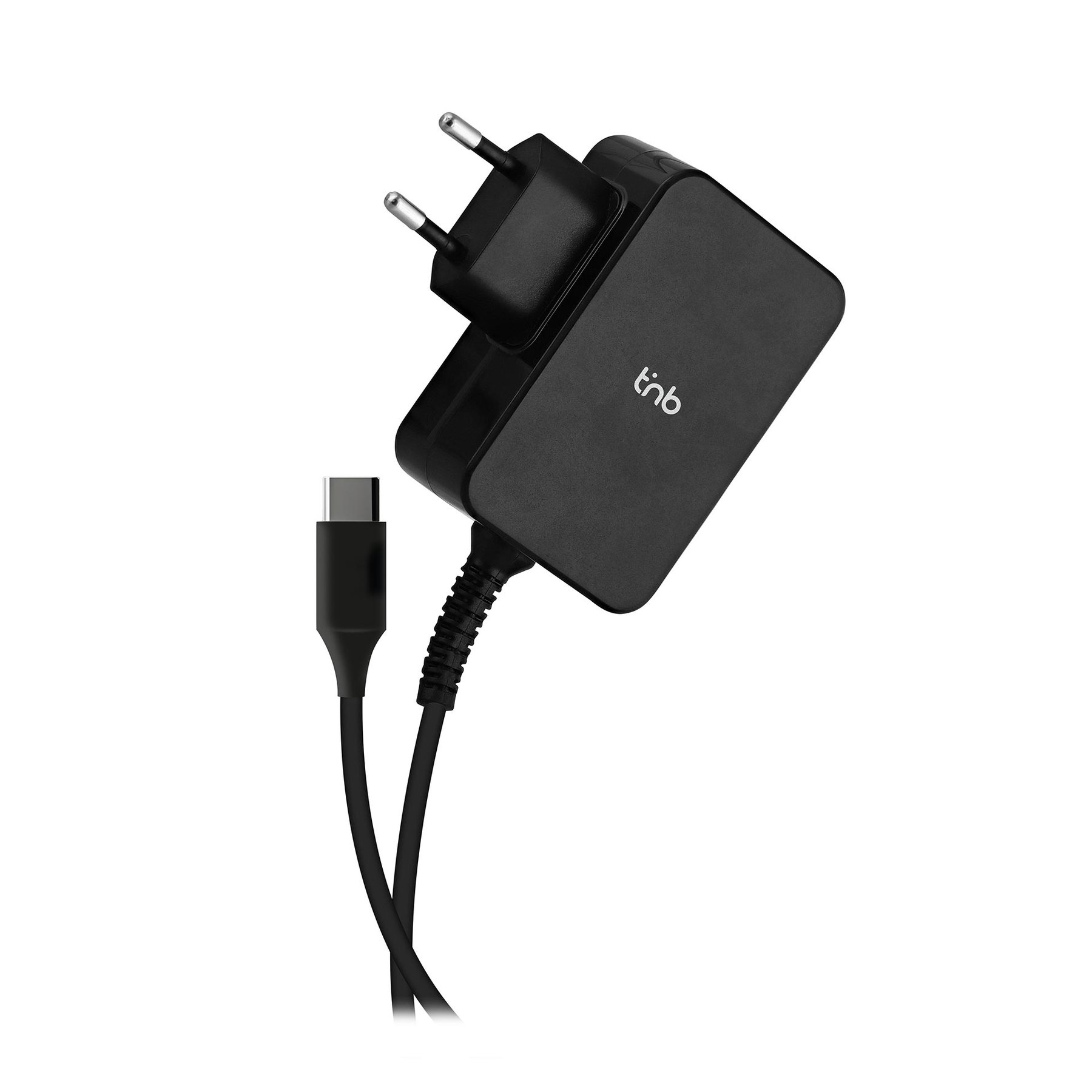 Charger device TNB Multimedia, for laptop, tablet and smartphone, USB Type-C, 65 W, length 1.8 m