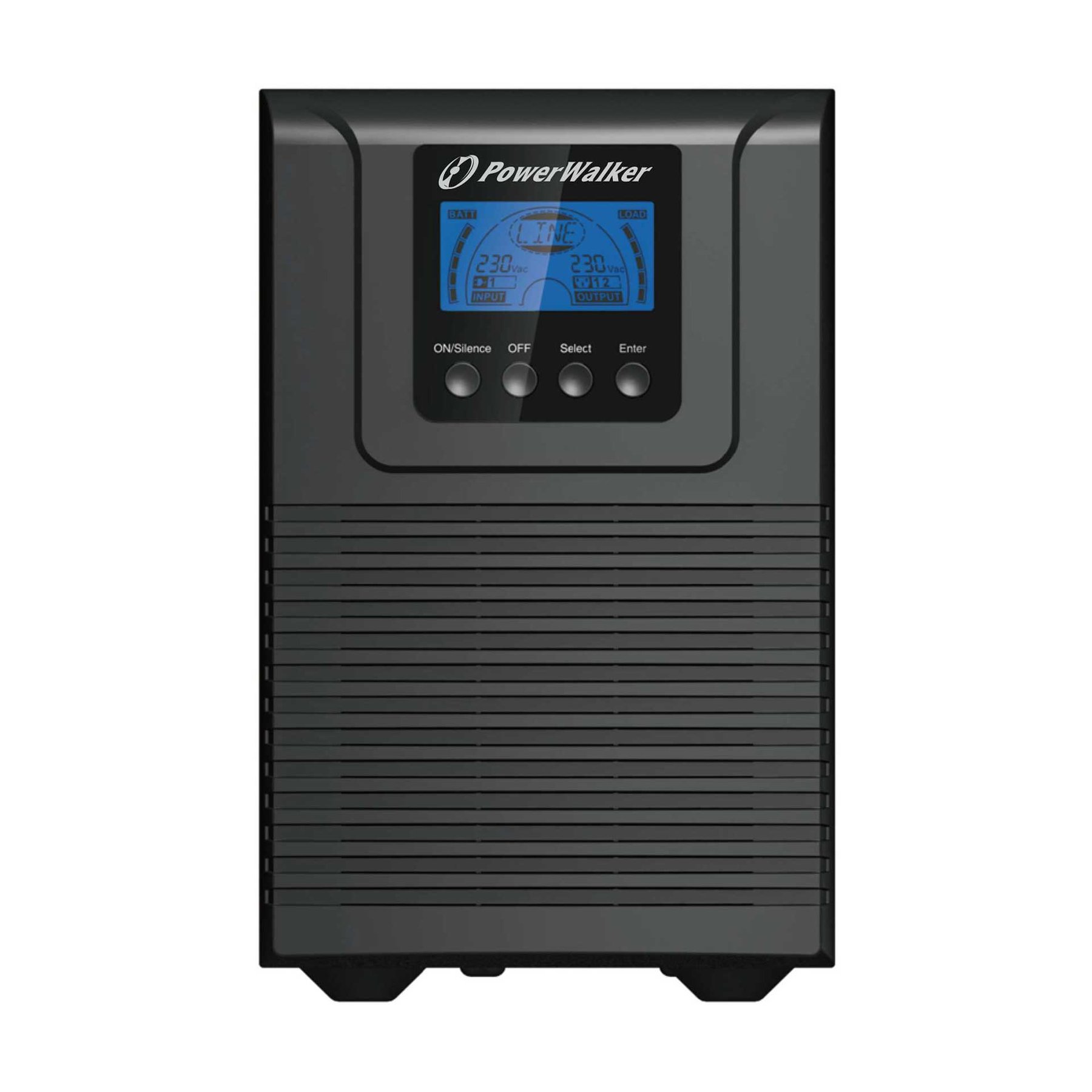 Uninterruptible power supply device UPS, PowerWalker VFI 1000 TG, On-line, 1000VA, 900W, LCD, 2 batteries