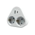 OFFICE 1 SWITCH 2-POLE SHUKO C USB-A AND USB-C