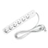 OFFICE 1 SWITCH 6-POLE SHUKO 3M CABLE+SWITCH WHITE