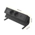 Разклонител Fellowes Ampra Power Desk, шуко, 2 гнезда, 1 USB Type-A, 1 USB Type-C, черен