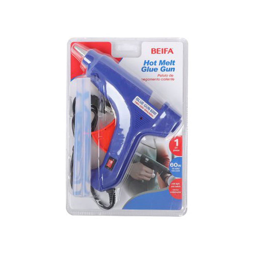 Beifa Hot Glue Gun UK25, 60 W, 11 mm, with 2 glue sticks