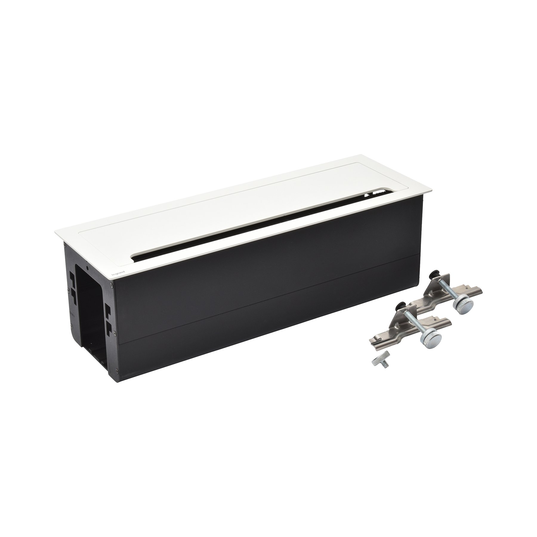 Furniture box Legrand Incara, empty module, 385 x 130 mm, white