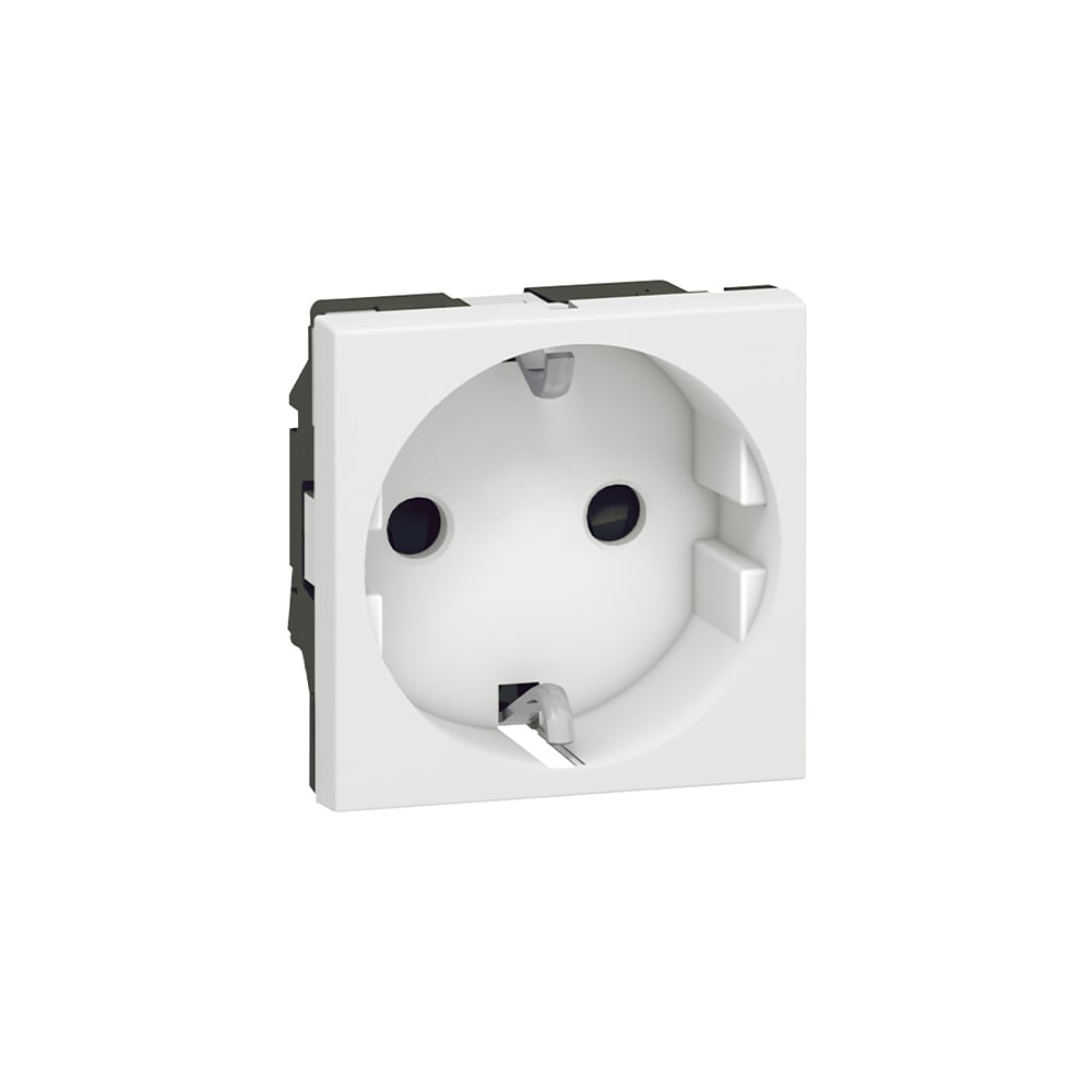 Contact Legrand Mosaic, schuko, 2P+E, 1 socket, white