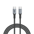 Кабел Verbatim Sync & Charge, USB Type-C към USB Type-C, 100 W, 120 cm, USB Type-A