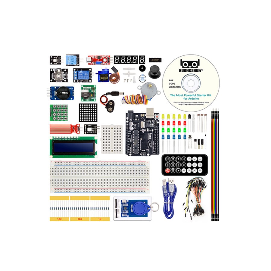 Starter kit for Nowa Szkola Arduino, large, 37 sensors