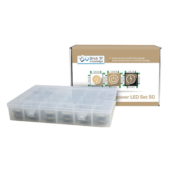 Developmental kit Creativity with light BrickāRāKnowedge, modular, for advanced