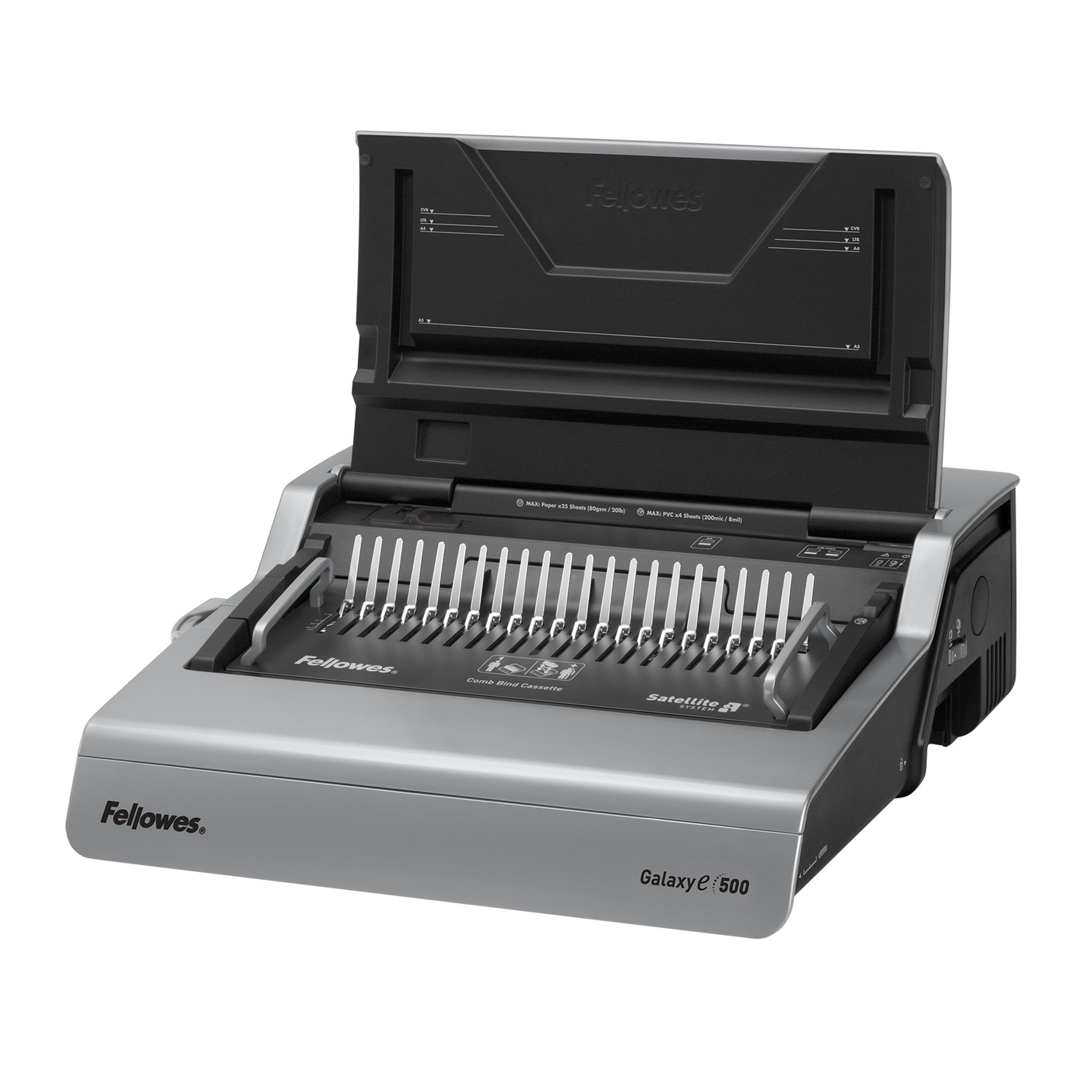 Fellowes Galaxy-E binding machine, electric, plastic spiral, A4, up to 500 sheets