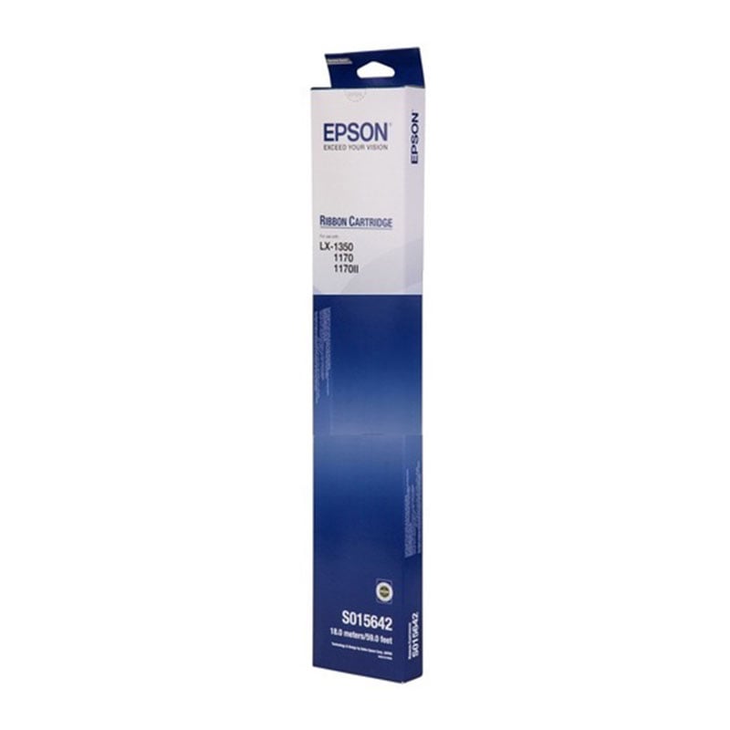 Epson Ribbon LX1350, C13S015642, SIDM, black
