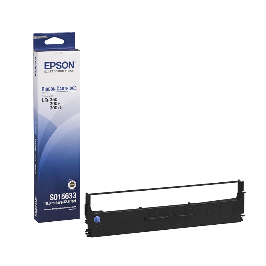 Epson Ribbon Black LQ-300/350+/580, C13S015633