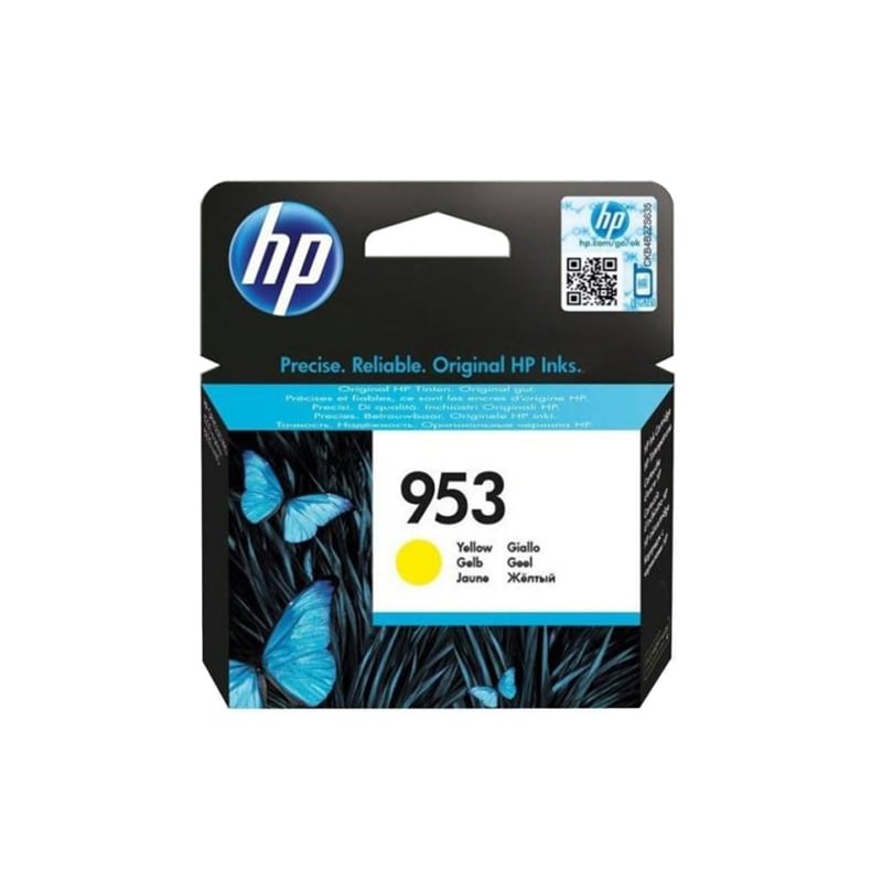 HP Cartridge No.953, F6U14AE, 700 pages/5%, Yellow