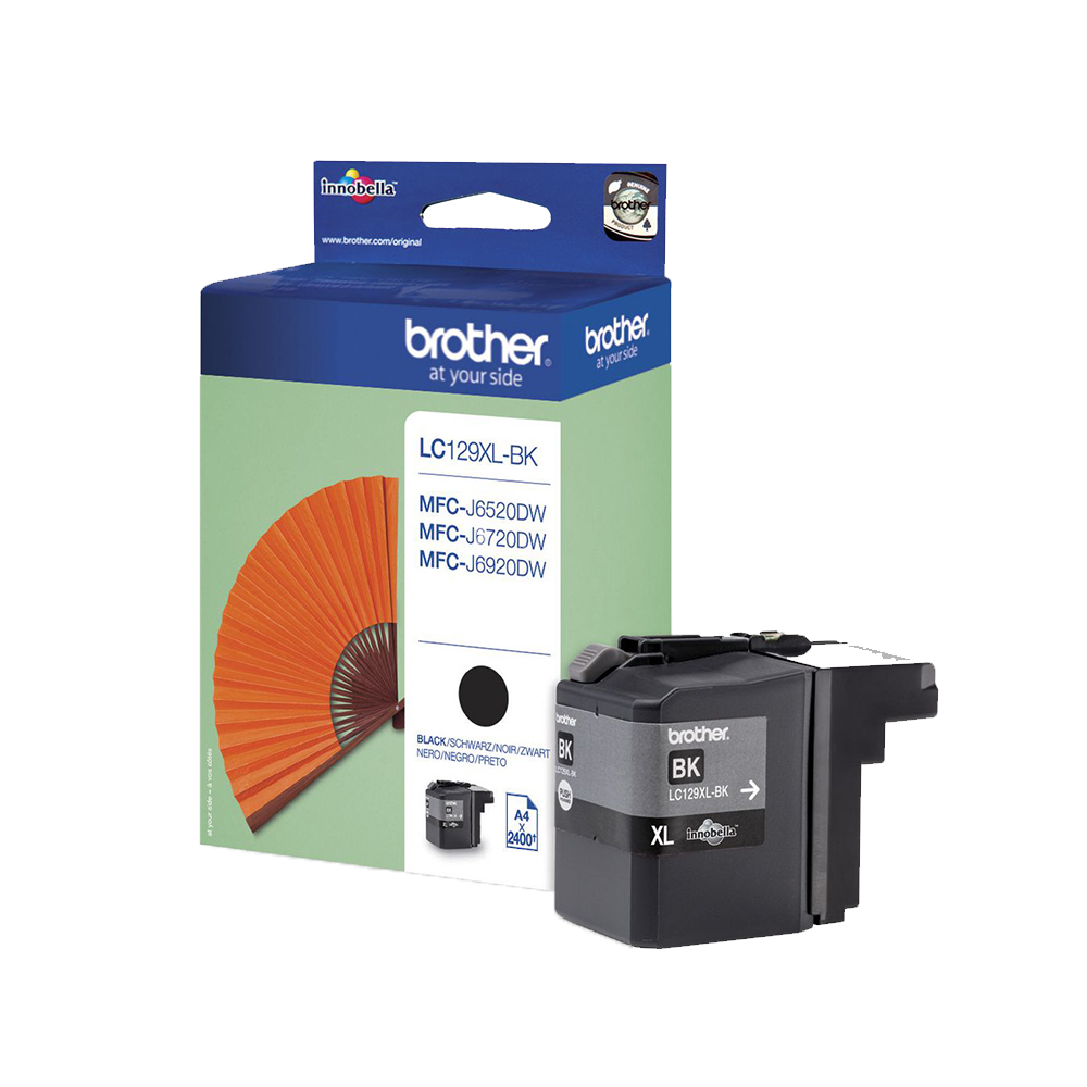 Brother Cartridge LC129XL Black, 2400 pages/5%