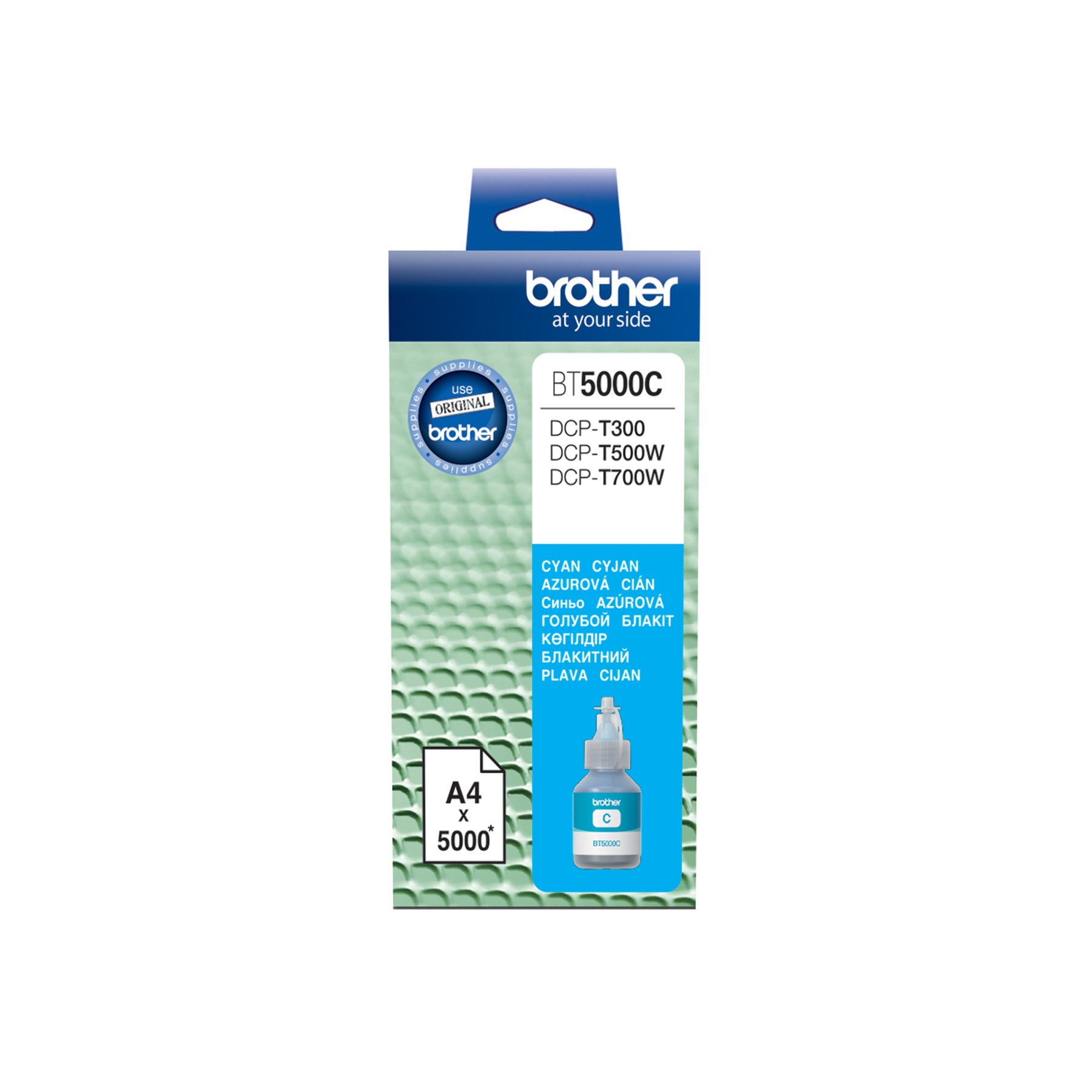 Brother Ink BT-5000 Cyan, 5000 pages/5%