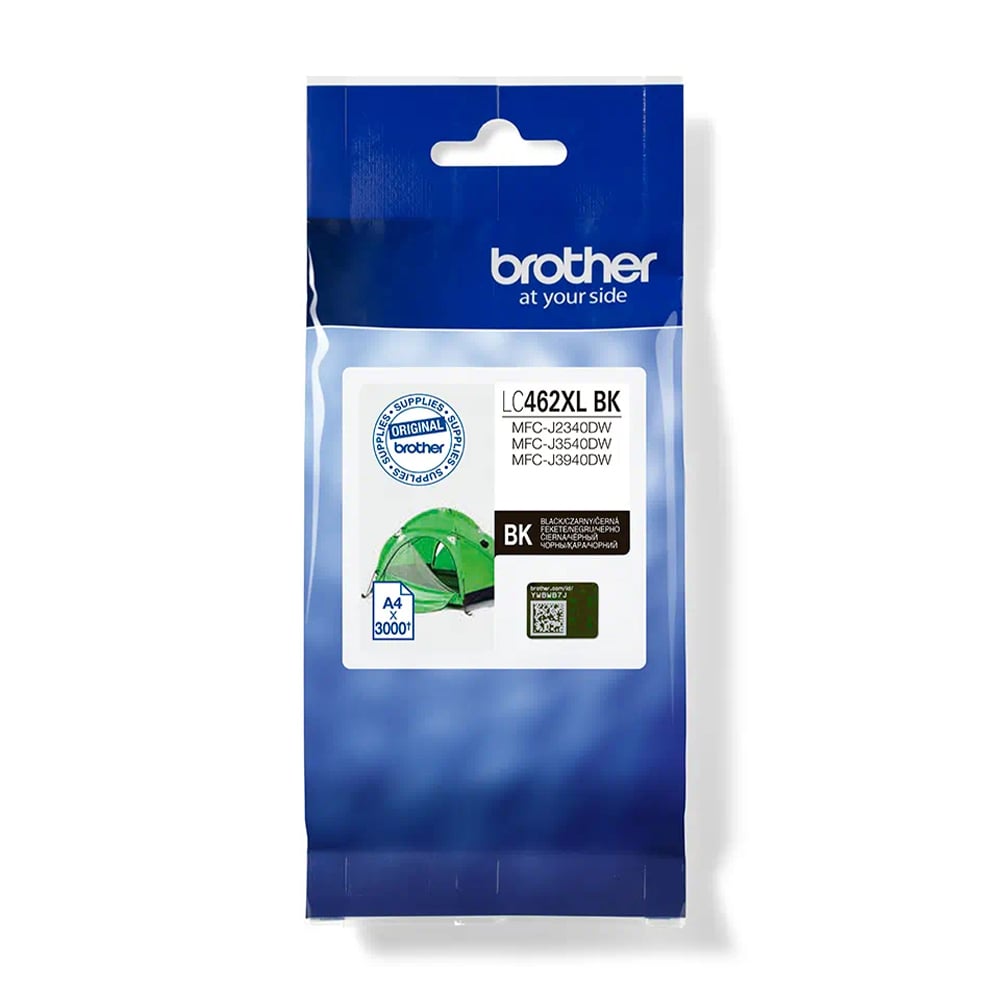 Brother Cartridge LC462XLBK, Black, 3000 pages/5%