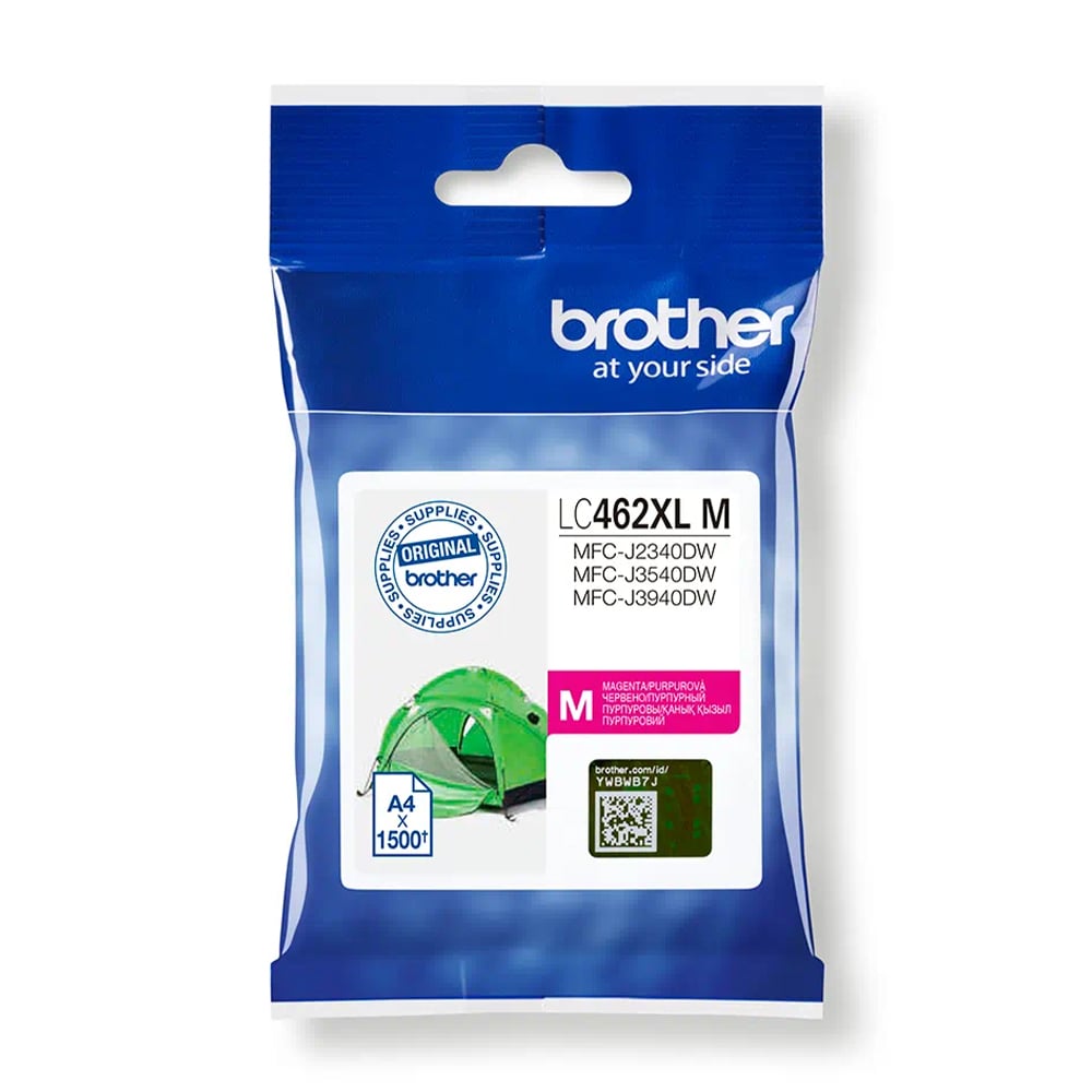 Brother Cartridge LC462XLM, Magenta, 1500 pages/5%