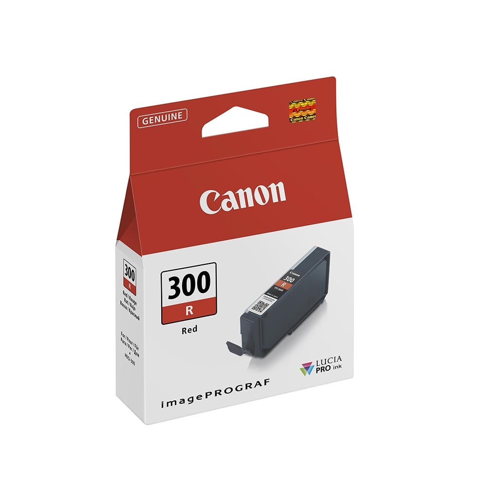 Canon Cartridge PFI-300, 14 ml, Red