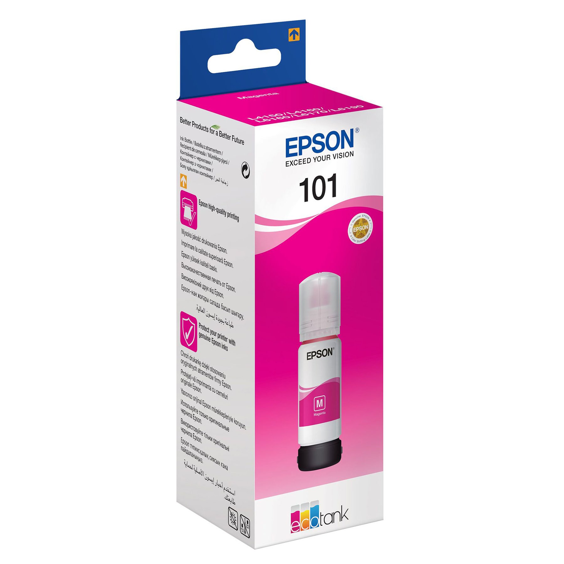 Epson Ink 101, C13T03V34A, 6000 pages, Magenta