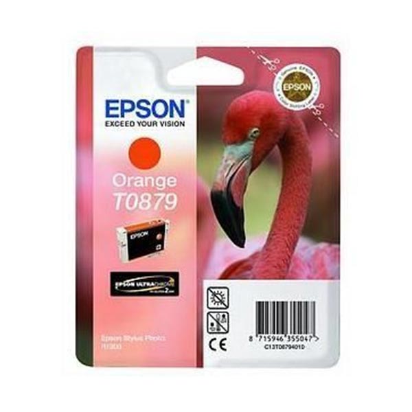 Epson Cartridge T0879, Stylus Photo R1900, 11.4 ml, Orange