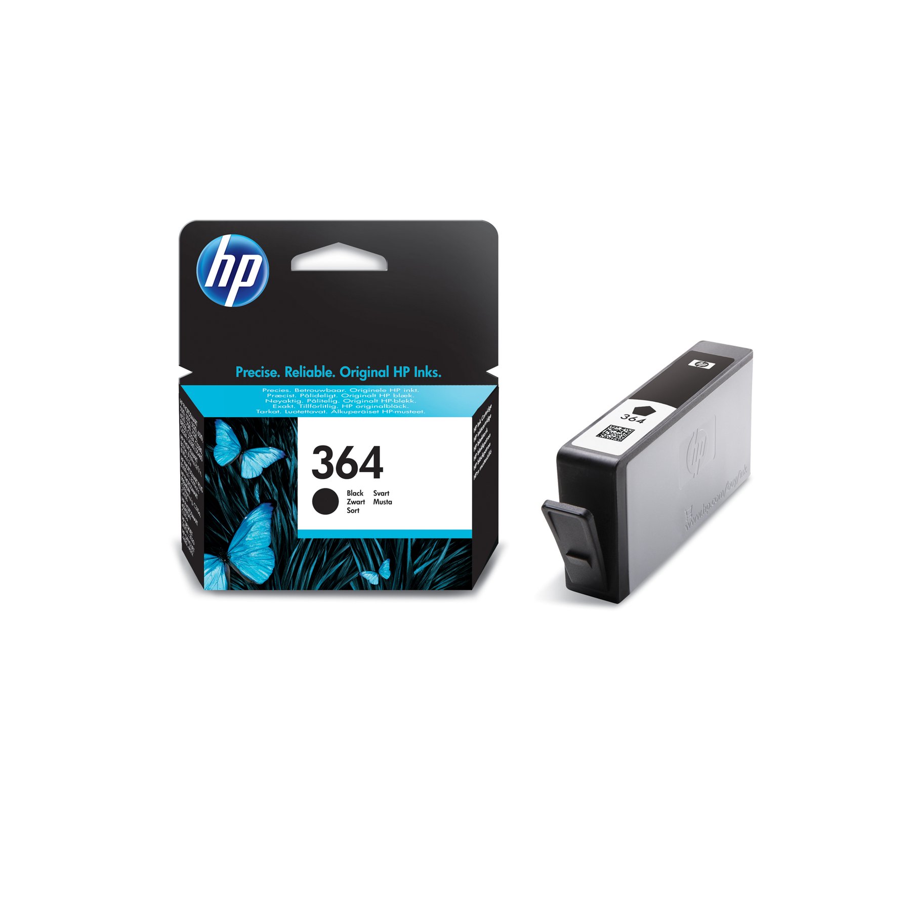 HP Cartridge CB316EE, NO364, Black