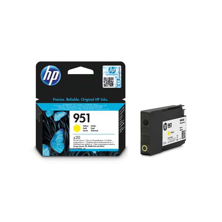 Оригинален патрон HP CN052AE, NO951, 700 страници/5%, Yellow