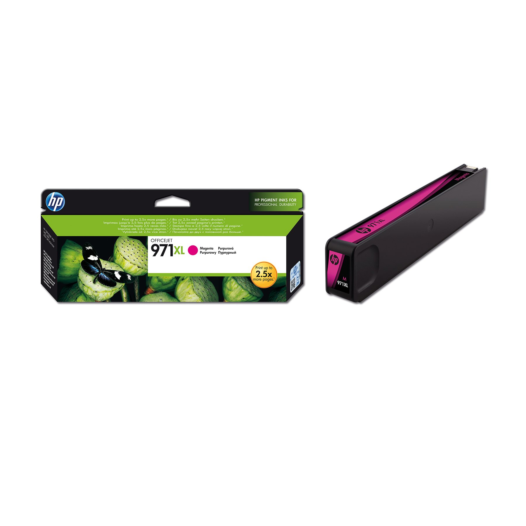 HP Cartridge CN627AE, X451dw/X551dw, NO971XL, 6600 pages/5%, Magenta