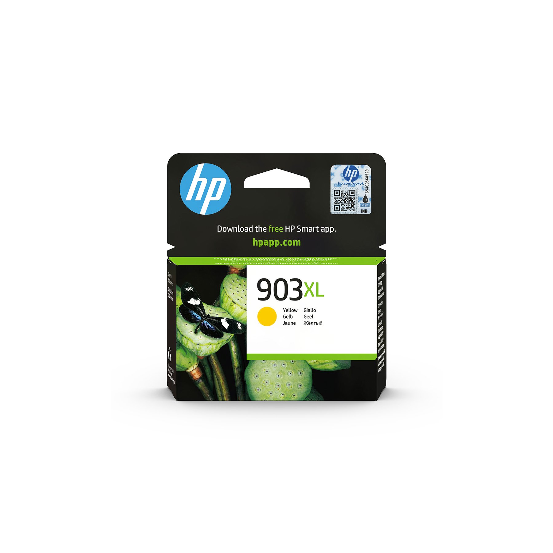 HP Cartridge T6M11AE, No903XL, 825 pages/5%, Yellow