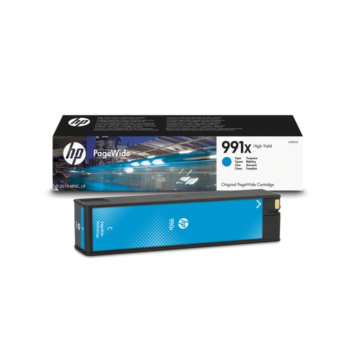 Оригинален патрон HP 991XL, M0J90AE, 16 000 страници/5%, Cyan