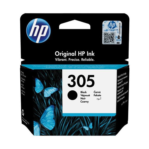 HP Cartridge 3YM61AE, No305, 120 pages/5%, Black