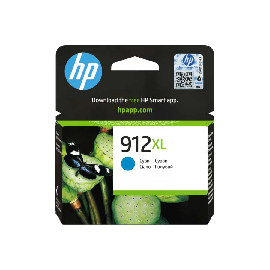 HP Cartridge 912XL, 3YL81AE, 825 pages/5%, Cyan