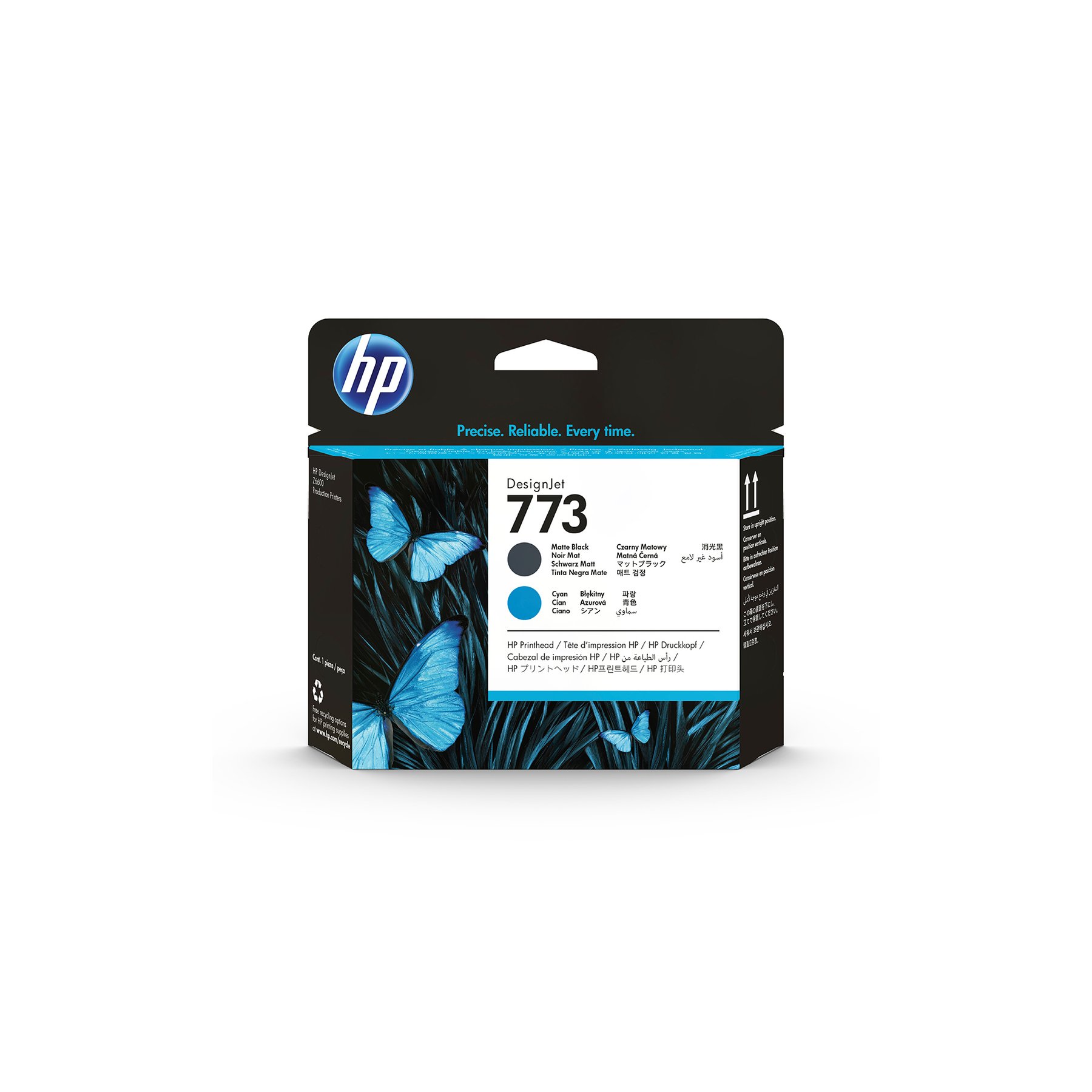 HP Printhead No773, C1Q20A, Z6600, Matte black, Cyan