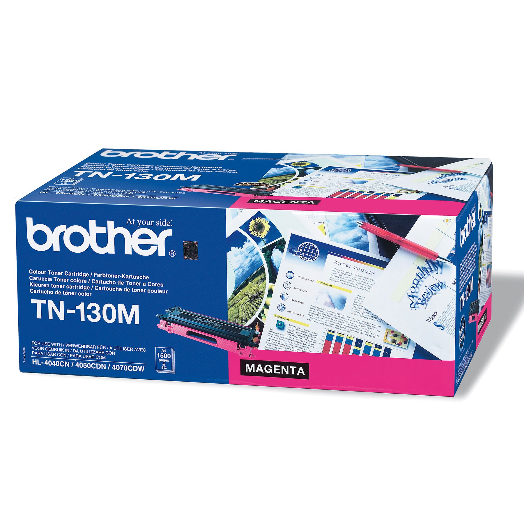 Brother Toner TN130, HL4040/DPC9040, 1500 pages/5%, Magenta