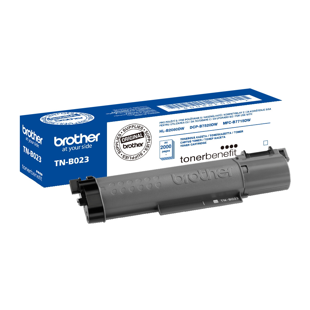 Brother Toner TNB023, 2,000 pages/5%, Black