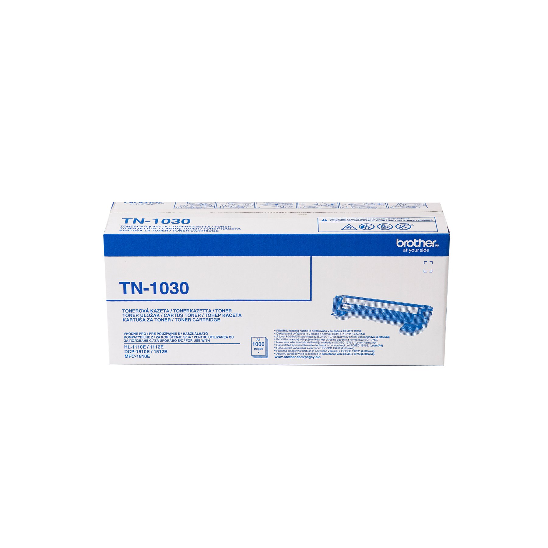 Brother Toner TN1030, HL1010E/HL1112/DCP1512, 1000 pages/5%, Black