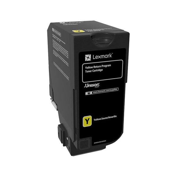 Lexmark Toner 74C20Y0, 3 000 pages/5%, Yellow