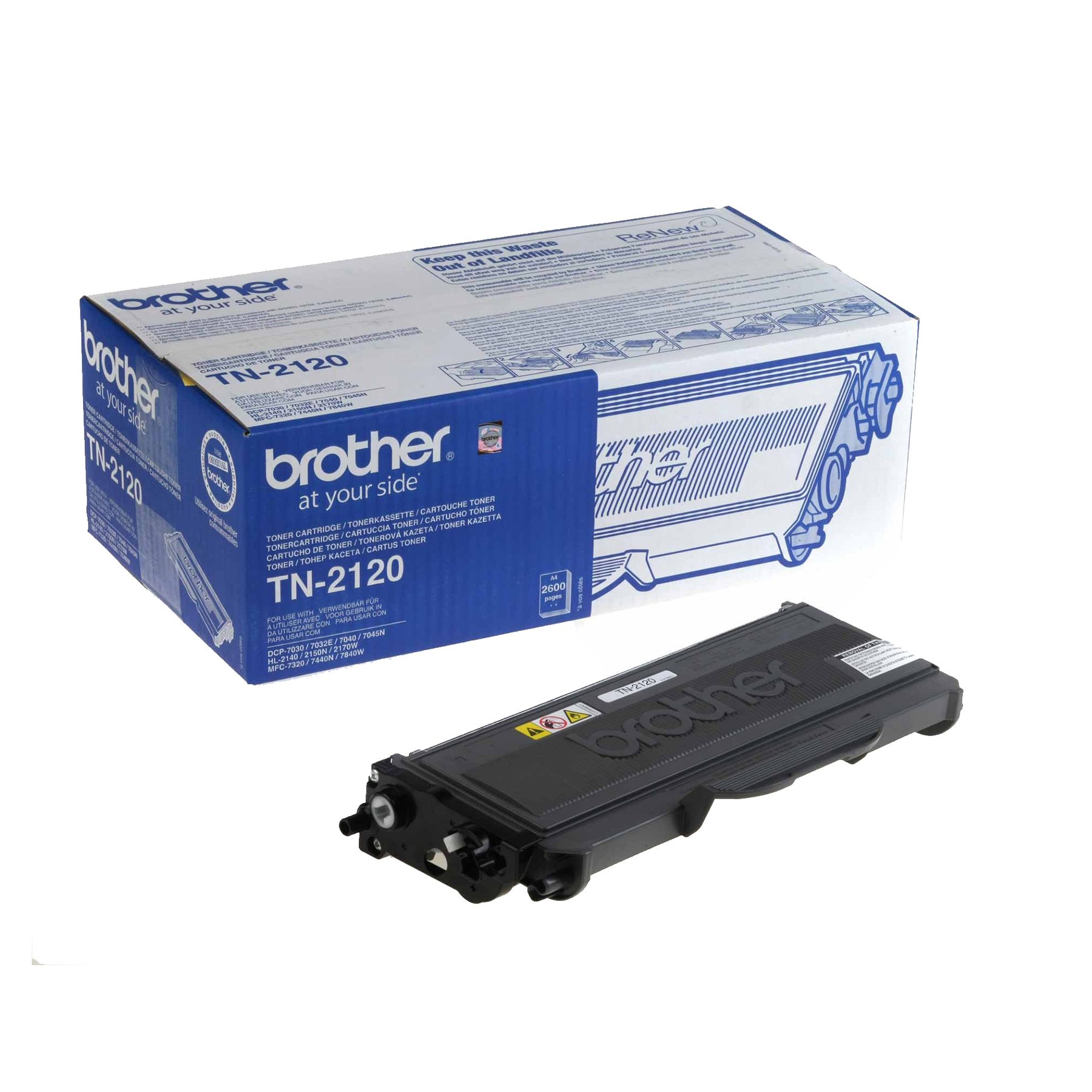 Brother Toner TN2120, DPC-7030, 2600 pages/5%, Black
