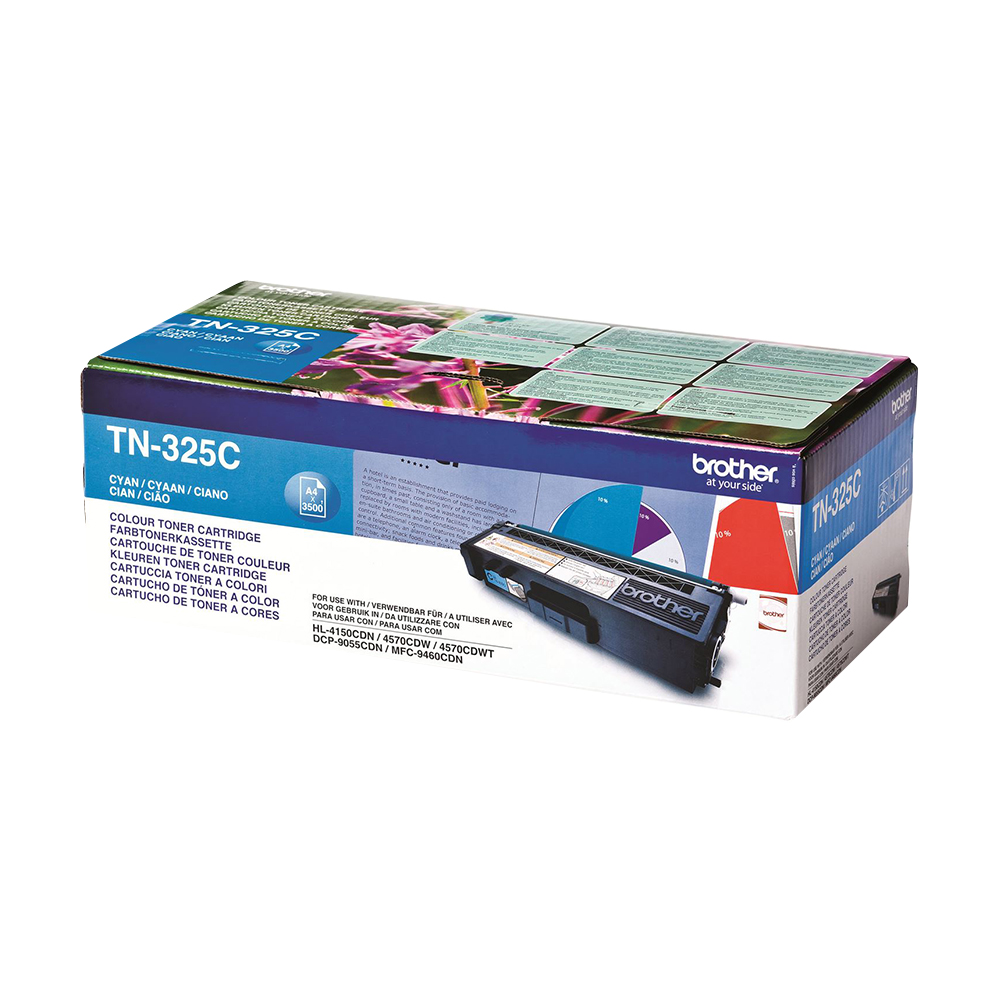 Brother Toner TN-325, HL-4140/4570, 3500 pages/5%, Cyan