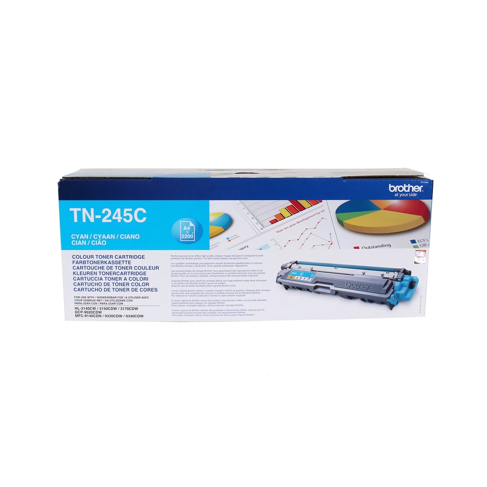 Brother Toner TN-245, 2200 pages/5%, Cyan