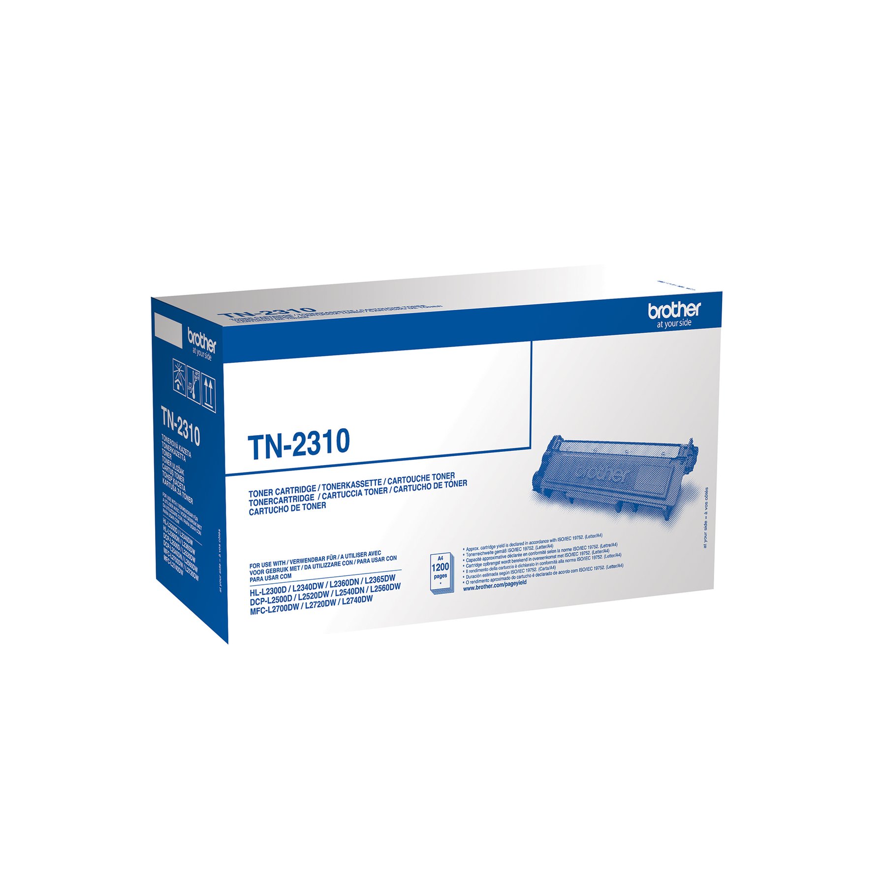 Brother Toner TN-2310, 1200 pages/5%, Black