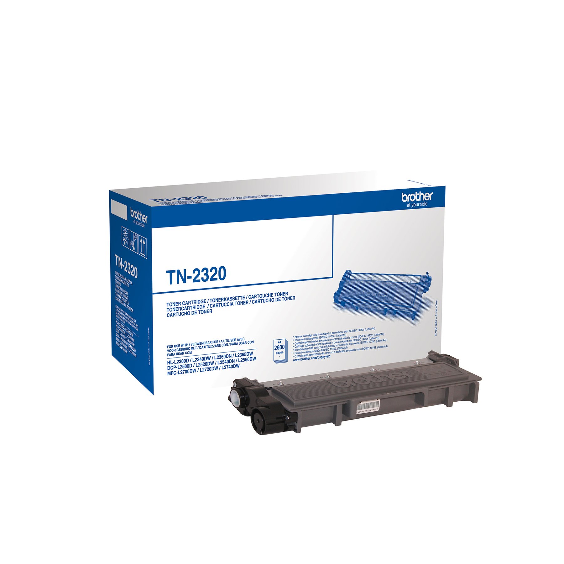 Brother Toner TN-2320, 2600 pages/5%, Black