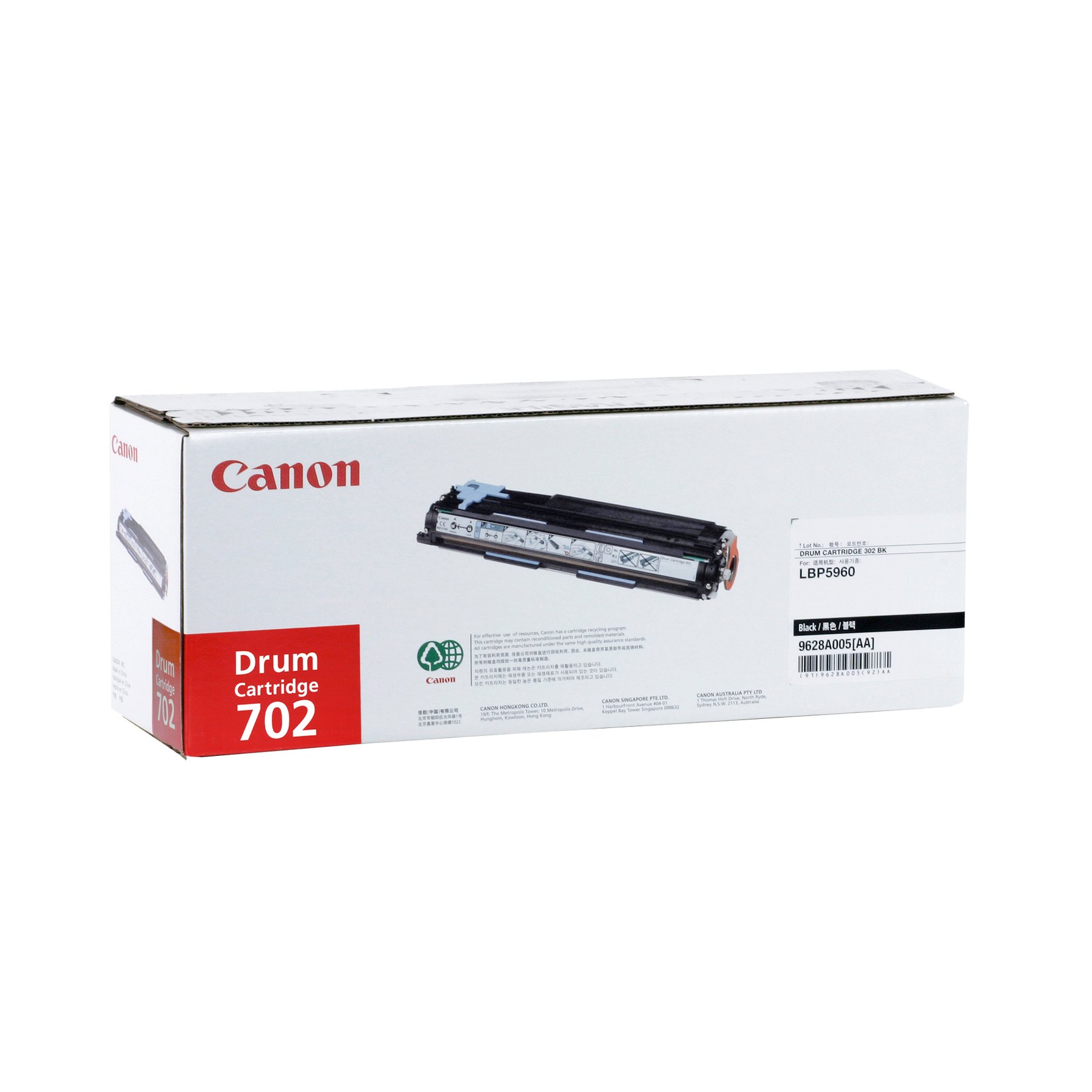 Canon Toner 702, LBP5900, 10 000 pages/5%, Black