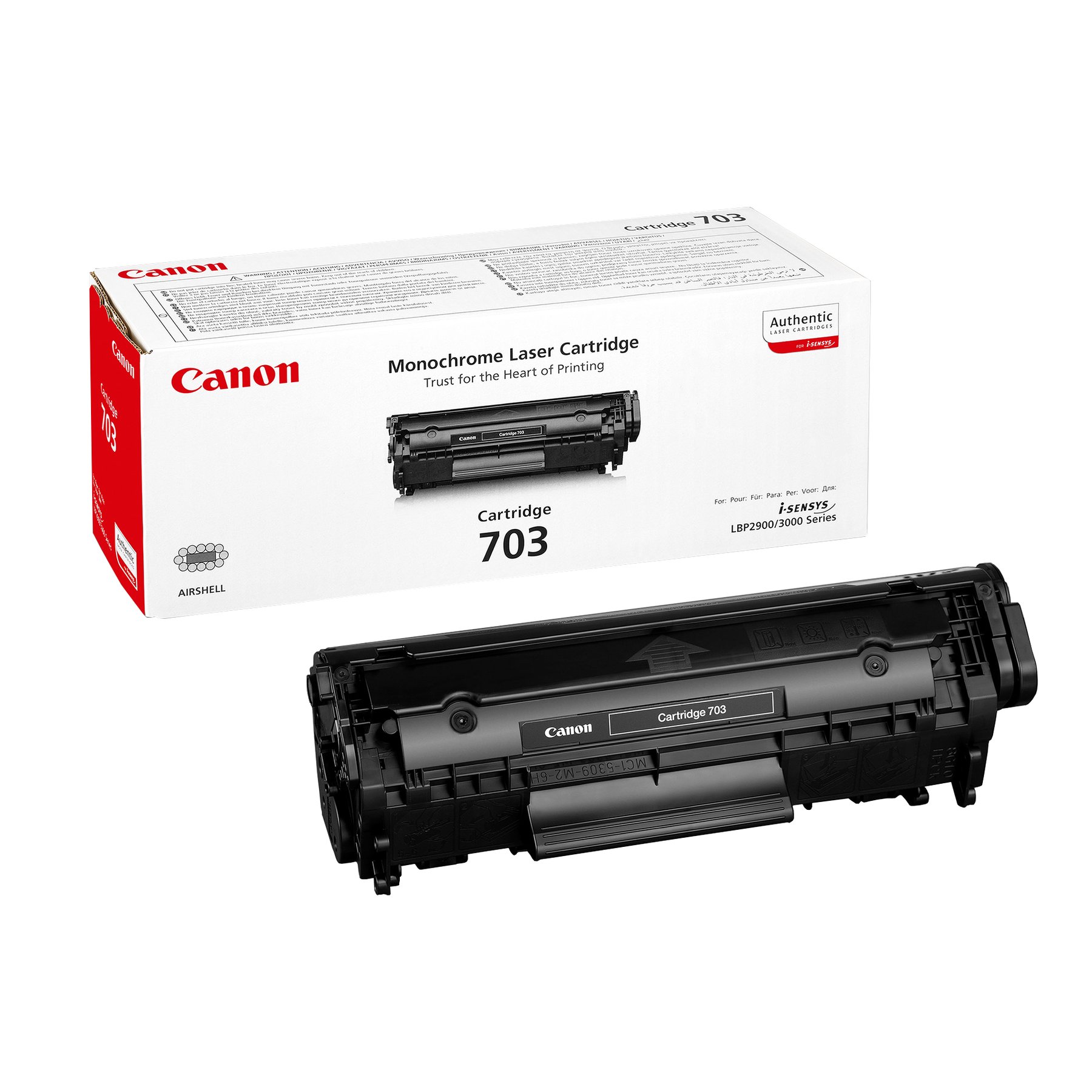 Canon Toner 703/303, LBP2900, 2000 pages/5%, Black