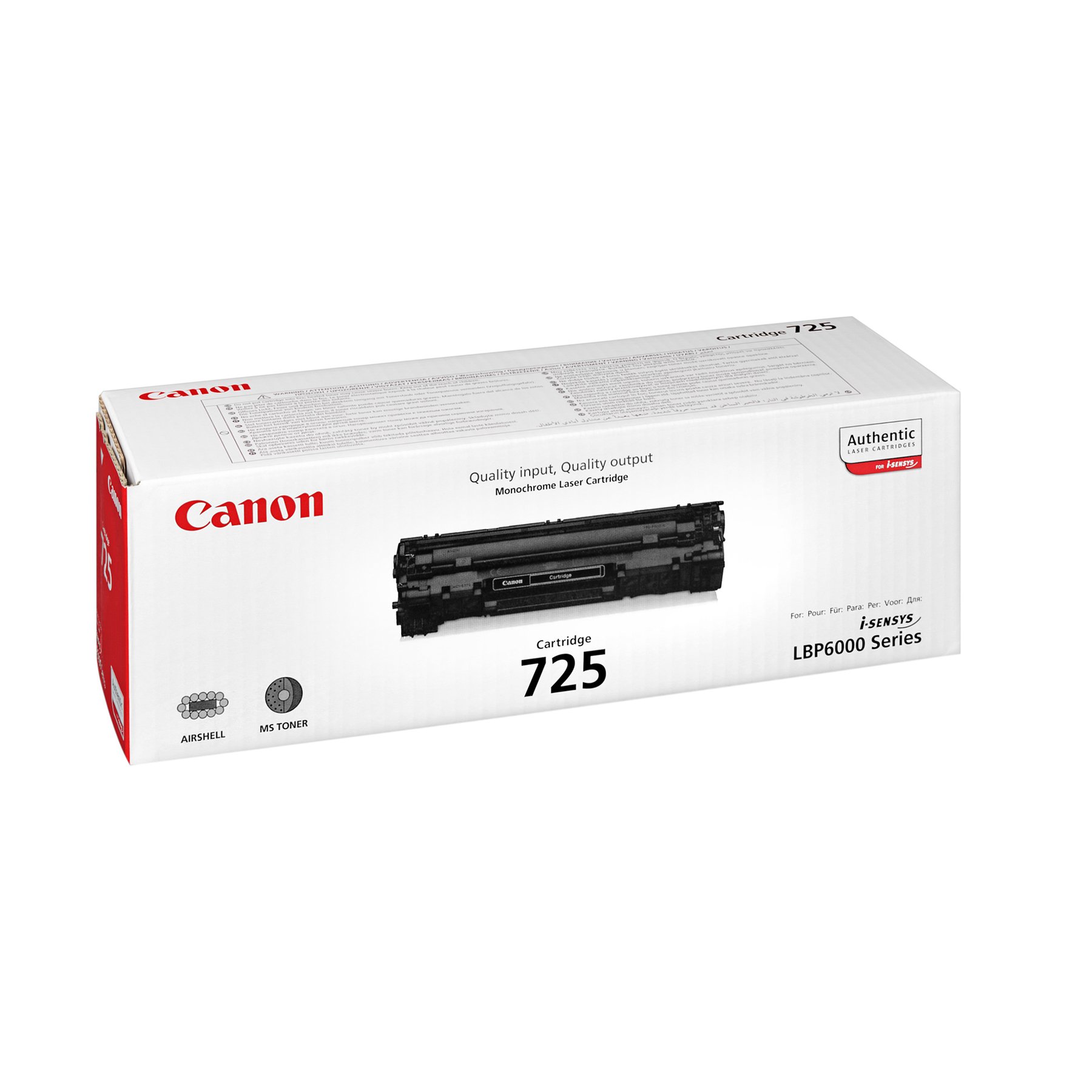 Canon Toner CRG725, LBP-6000, 1600 pages/5%, Black